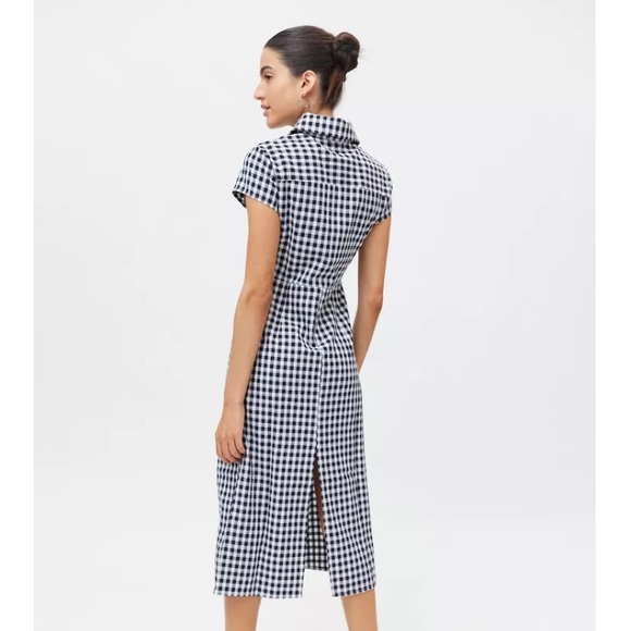 Ghosphell Light Squares Midi Dress - Picture 2 of 6